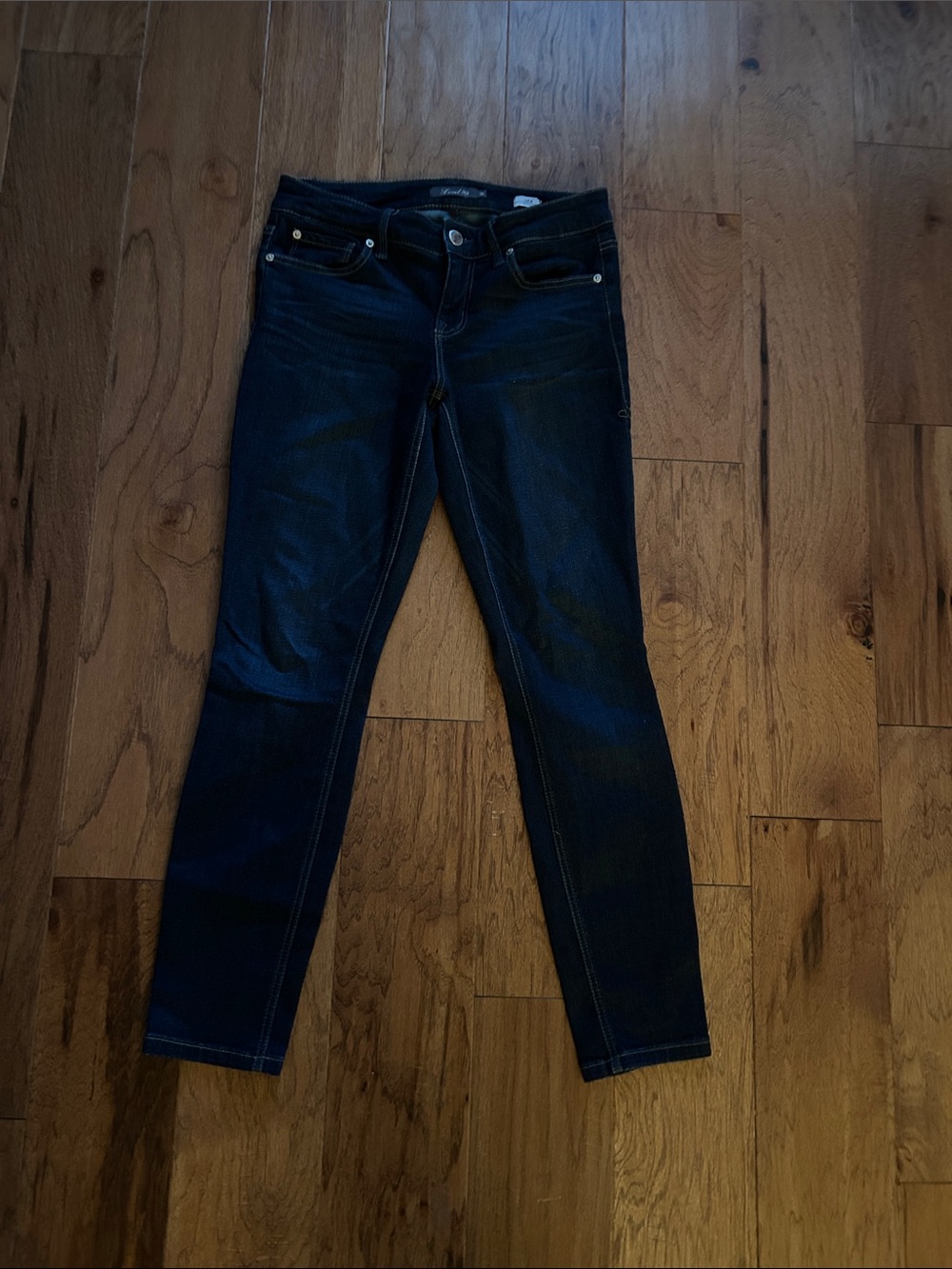 Level 99 Women's Dark Indigo Skinny Jeans